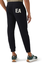 EA Logo Embroidered Sweatpants